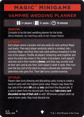 Vampire Wedding Planner (Magic Minigame) [Innistrad: Crimson Vow Minigame] | The CG Realm