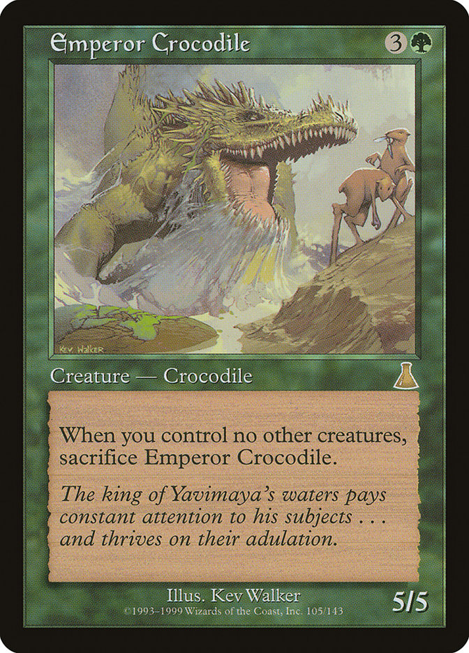 Emperor Crocodile [Urza's Destiny] | The CG Realm