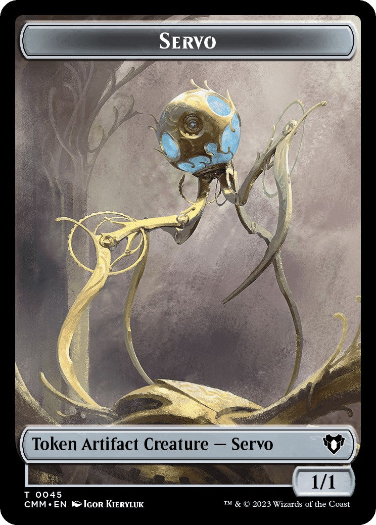 Servo // Ogre Double-Sided Token [Commander Masters Tokens] | The CG Realm