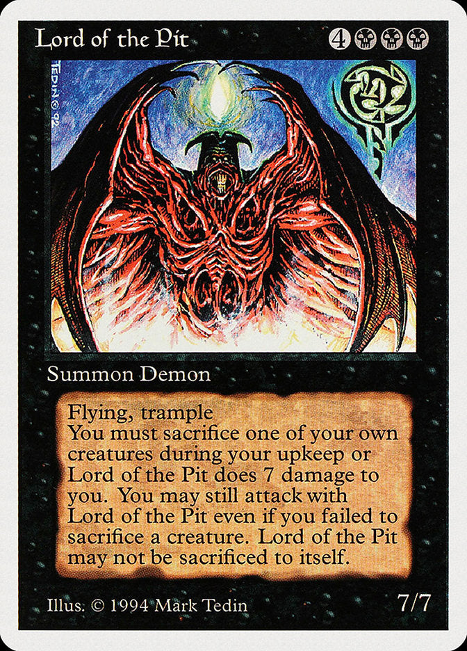 Lord of the Pit [Summer Magic / Edgar] | The CG Realm
