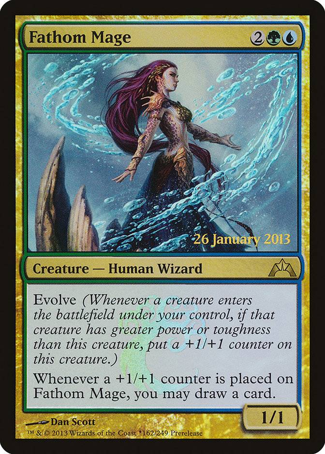 Fathom Mage [Gatecrash Prerelease Promos] | The CG Realm