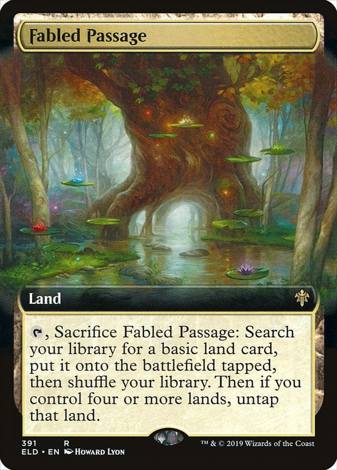 Fabled Passage (Extended Art) [Throne of Eldraine] | The CG Realm