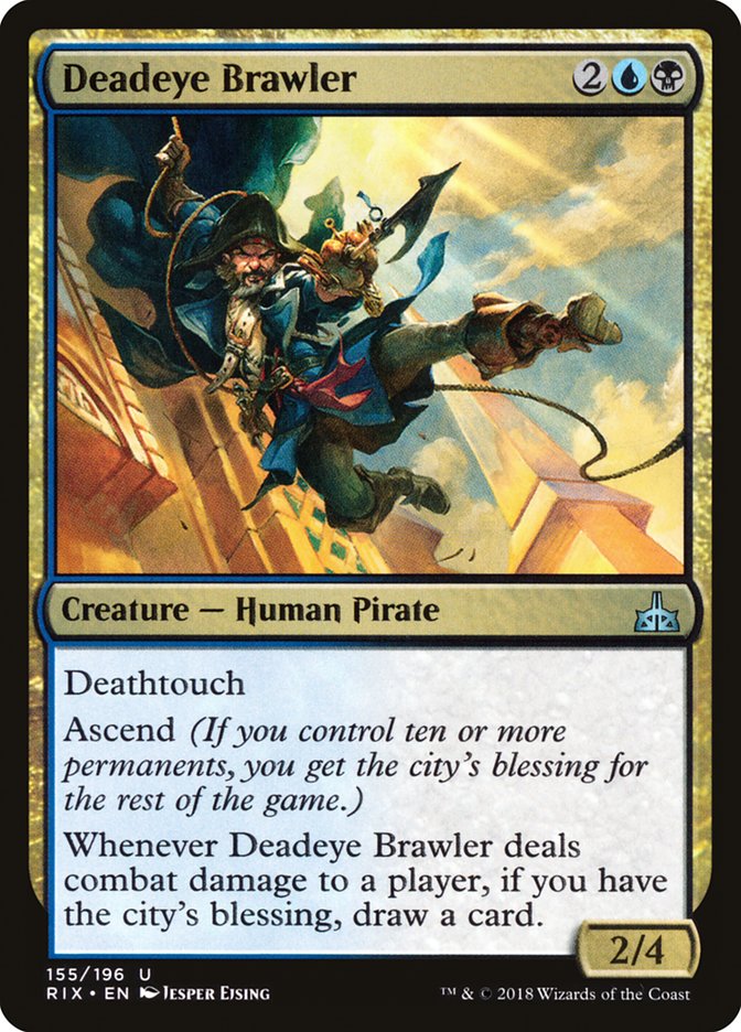 Deadeye Brawler [Rivals of Ixalan] | The CG Realm