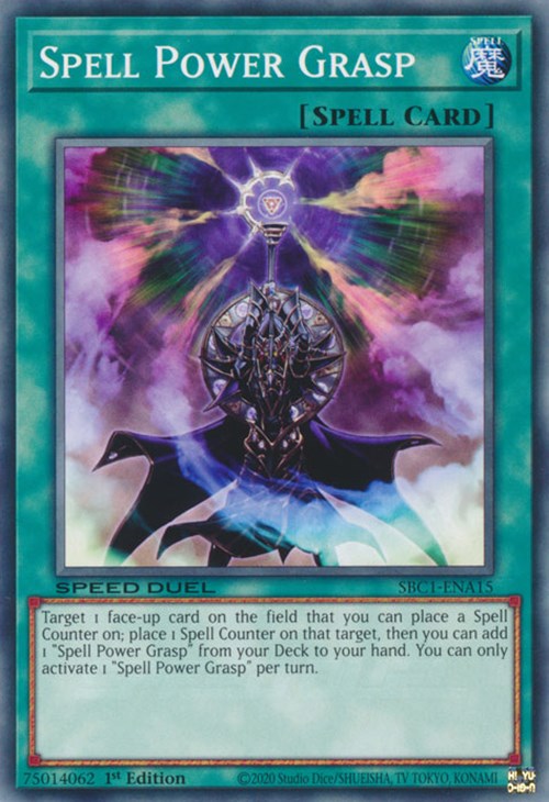Spell Power Grasp [SBC1-ENA15] Common | The CG Realm