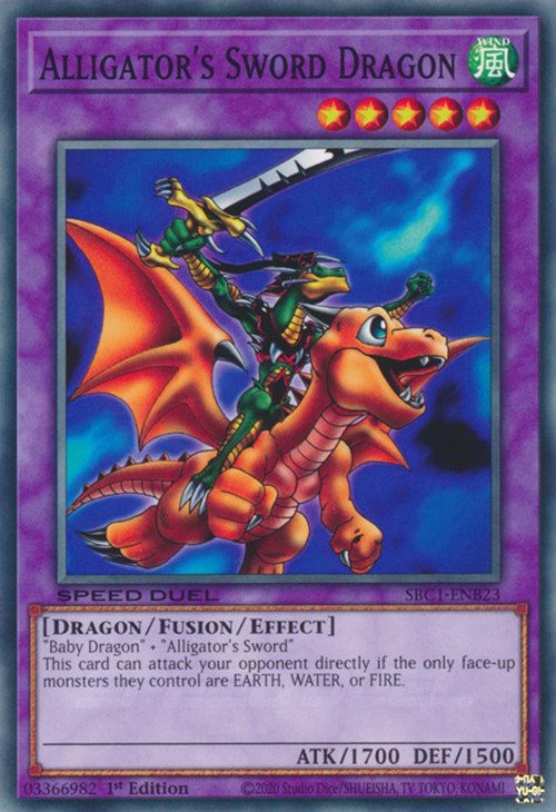 Alligator's Sword Dragon [SBC1-ENB23] Common | The CG Realm