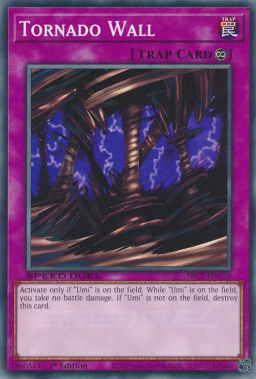 Tornado Wall [SBC1-ENC18] Common | The CG Realm