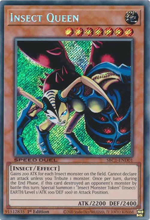Insect Queen [SBC1-END01] Secret Rare | The CG Realm