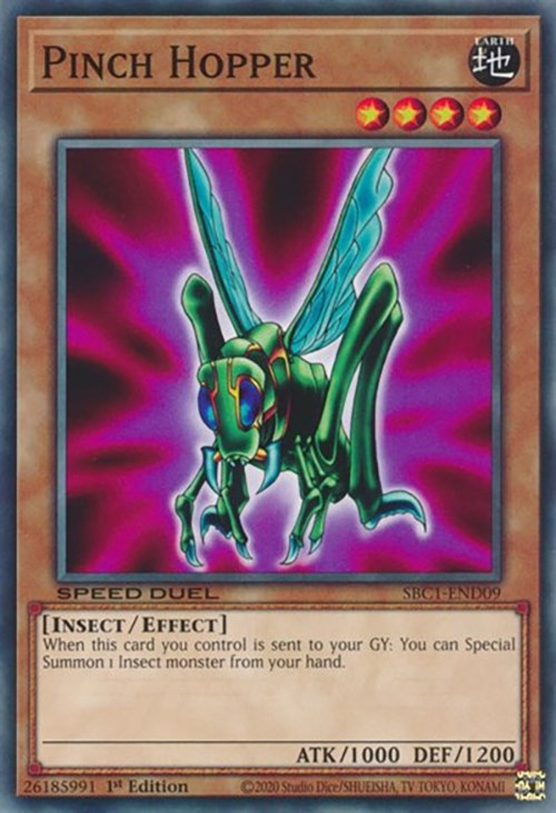 Pinch Hopper [SBC1-END09] Common | The CG Realm