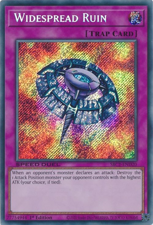 Widespread Ruin [SBC1-END20] Secret Rare | The CG Realm