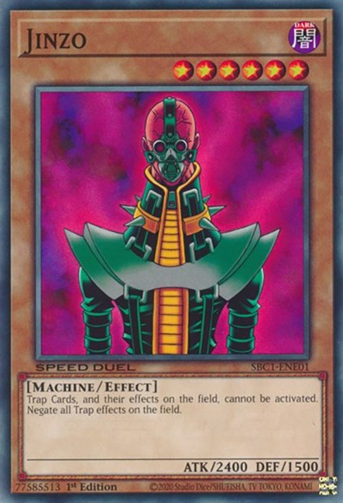 Jinzo [SBC1-ENE01] Common | The CG Realm