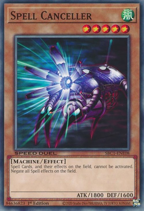 Spell Canceller [SBC1-ENE08] Common | The CG Realm