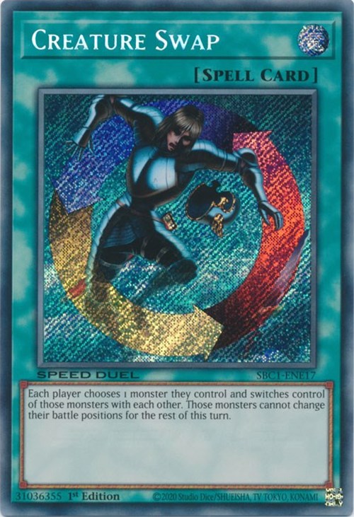 Creature Swap [SBC1-ENE17] Secret Rare | The CG Realm