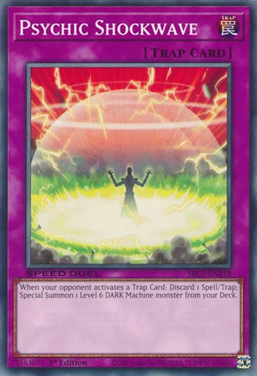 Psychic Shockwave [SBC1-ENE18] Common | The CG Realm