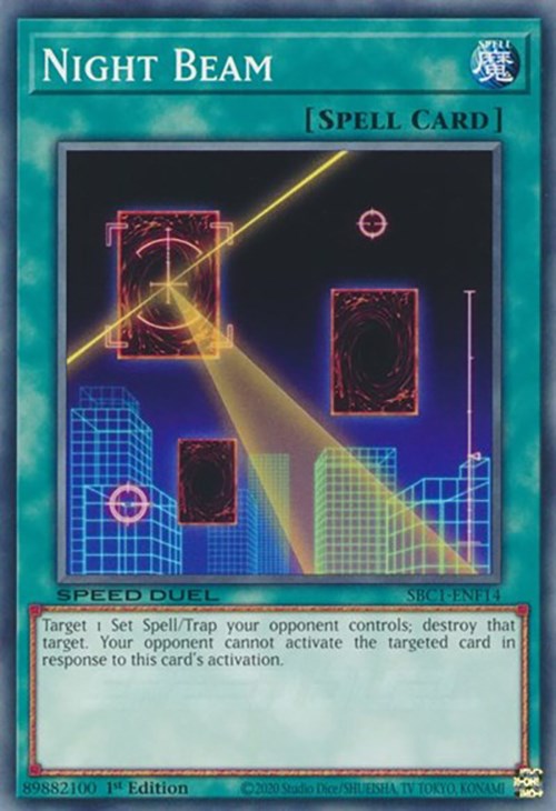 Night Beam [SBC1-ENF14] Common | The CG Realm