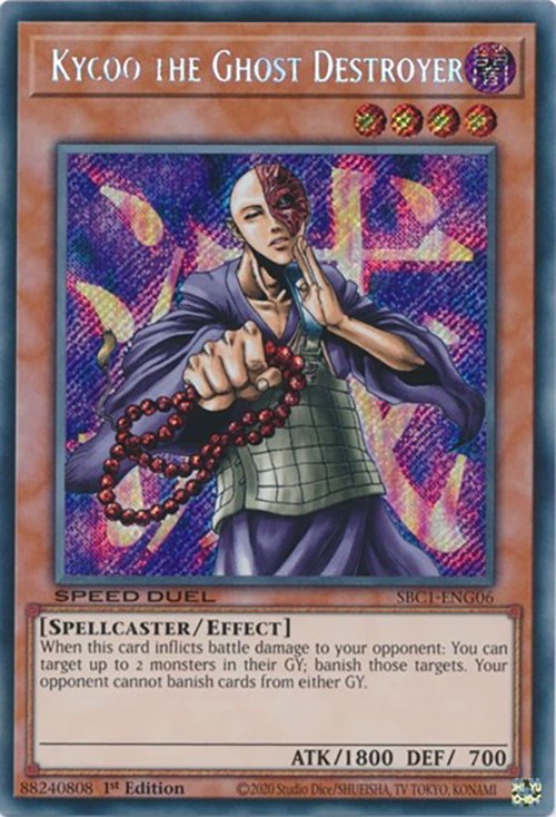 Kycoo the Ghost Destroyer [SBC1-ENG06] Secret Rare | The CG Realm
