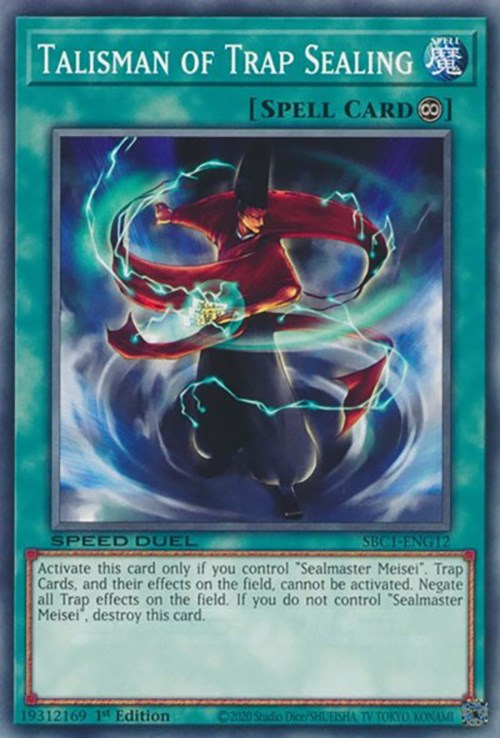 Talisman of Trap Sealing [SBC1-ENG12] Common | The CG Realm