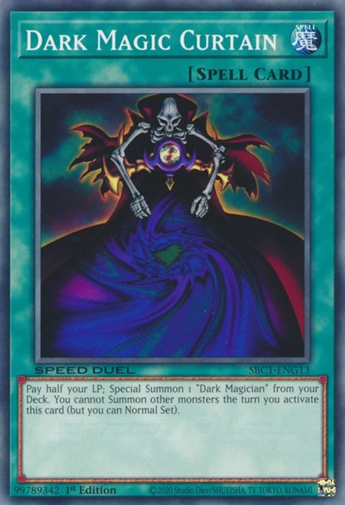 Dark Magic Curtain [SBC1-ENG13] Common | The CG Realm