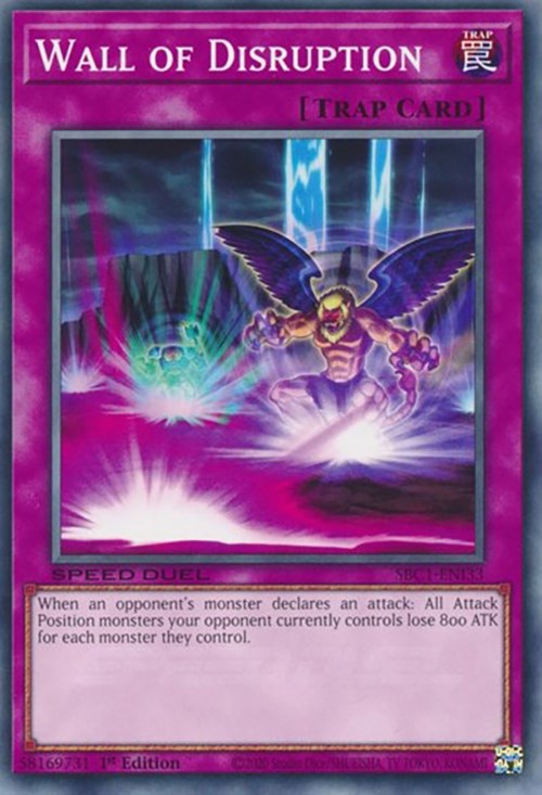 Wall of Disruption [SBC1-ENI33] Common | The CG Realm