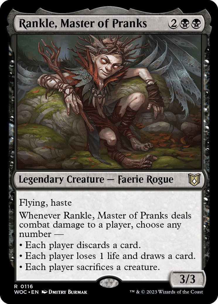 Rankle, Master of Pranks [Wilds of Eldraine Commander] | The CG Realm