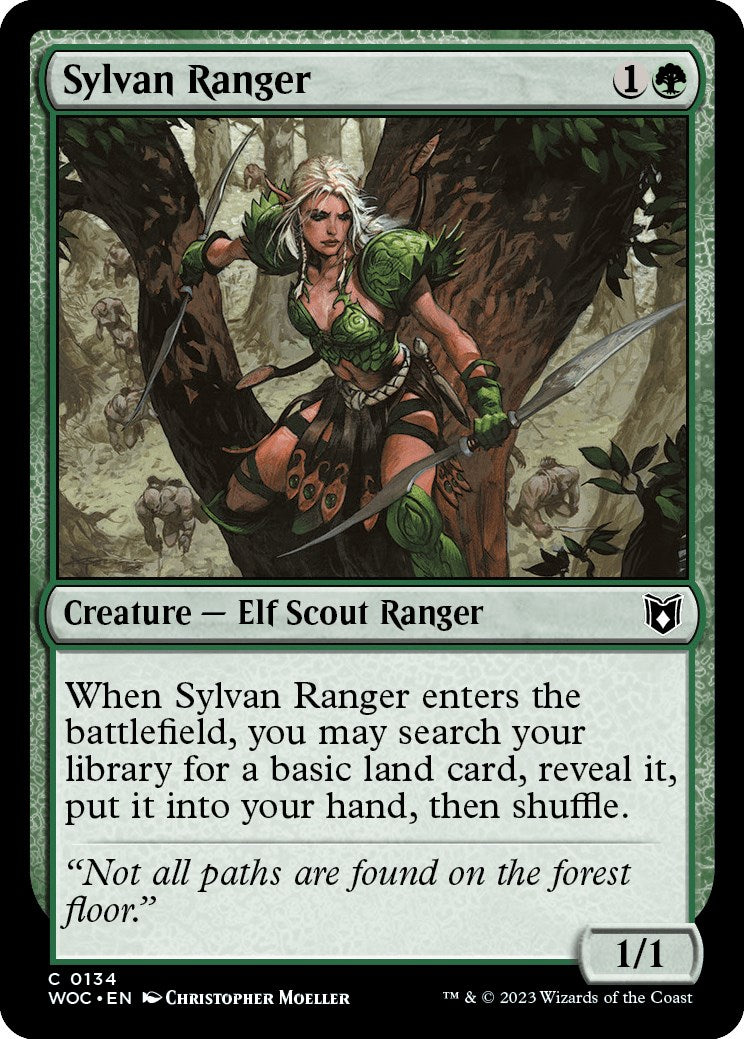 Sylvan Ranger [Wilds of Eldraine Commander] | The CG Realm