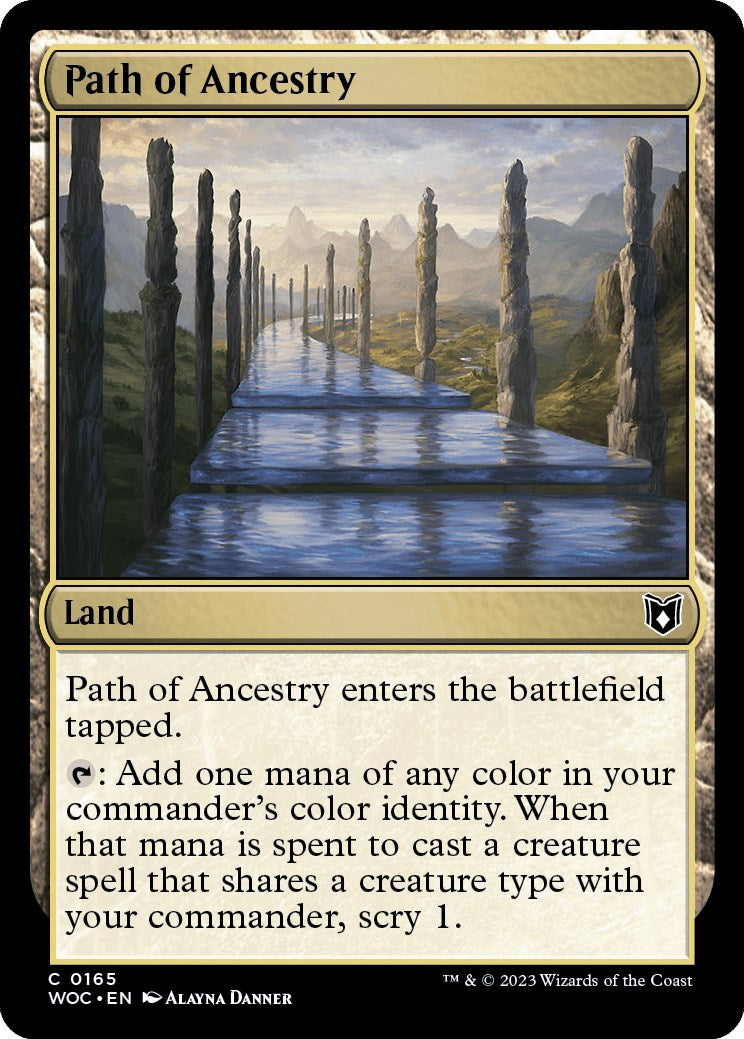 Path of Ancestry [Wilds of Eldraine Commander] | The CG Realm