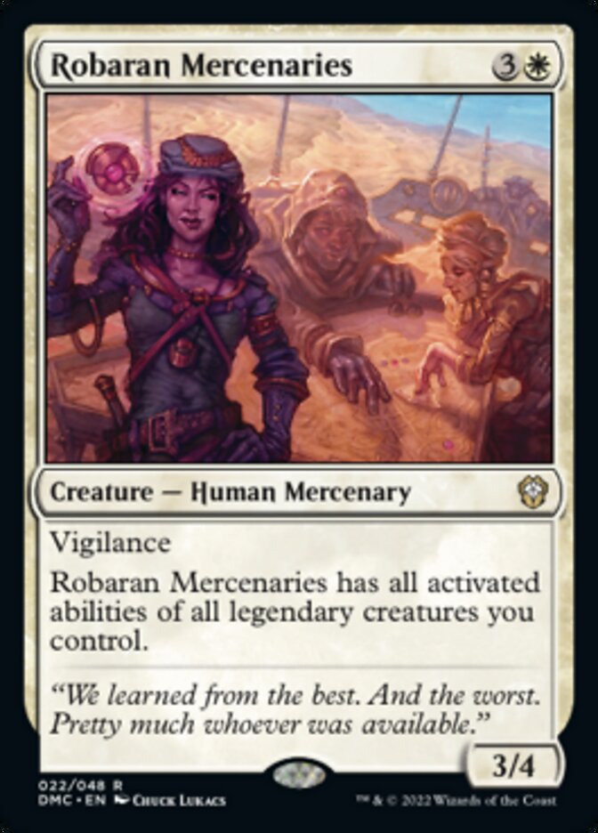 Robaran Mercenaries [Dominaria United Commander] | The CG Realm