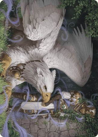 Dutiful Griffin Art Card [Wilds of Eldraine Art Series] | The CG Realm