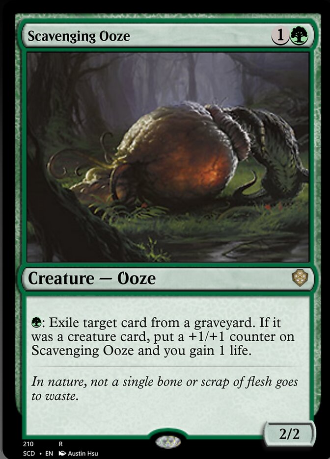 Scavenging Ooze [Starter Commander Decks] | The CG Realm