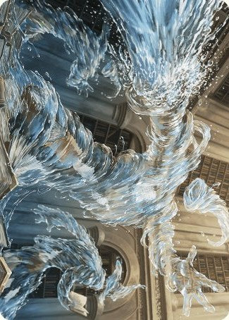 Splashy Spellcaster Art Card [Wilds of Eldraine Art Series] | The CG Realm