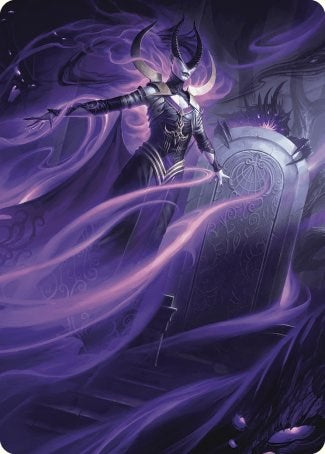 Ashiok, Wicked Manipulator Art Card (10/81) [Wilds of Eldraine Art Series] | The CG Realm