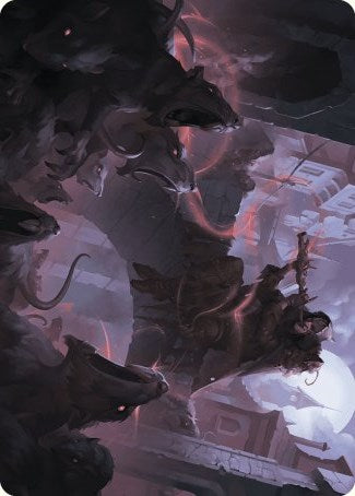 Gnawing Crescendo Art Card [Wilds of Eldraine Art Series] | The CG Realm