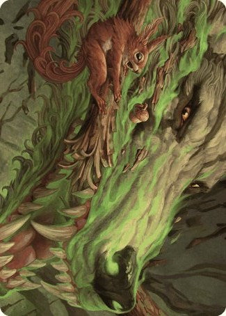Leaping Ambush Art Card [Wilds of Eldraine Art Series] | The CG Realm