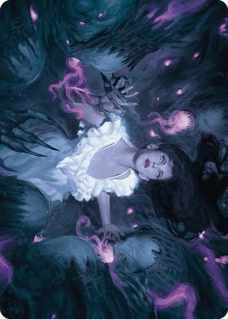 Neva, Stalked by Nightmares Art Card [Wilds of Eldraine Art Series] | The CG Realm