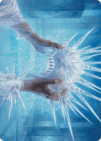 Hylda's Crown of Winter Art Card [Wilds of Eldraine Art Series] | The CG Realm