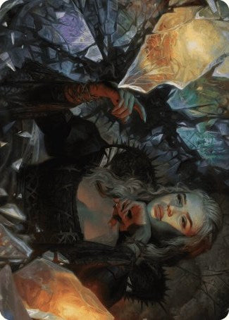 Prophetic Prism Art Card [Wilds of Eldraine Art Series] | The CG Realm