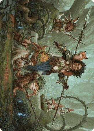 Ellivere of the Wild Court Art Card [Wilds of Eldraine Art Series] | The CG Realm