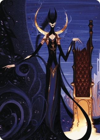 Ashiok, Wicked Manipulator Art Card (57/81) [Wilds of Eldraine Art Series] | The CG Realm