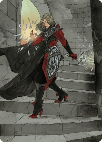 Rowan, Scion of War Art Card (59/81) [Wilds of Eldraine Art Series] | The CG Realm