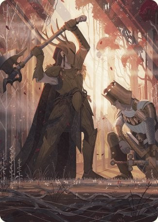 Karmic Justice Art Card [Wilds of Eldraine Art Series] | The CG Realm
