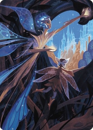 Kindred Discovery Art Card [Wilds of Eldraine Art Series] | The CG Realm