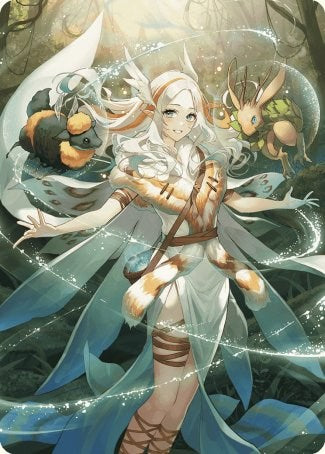 Greater Auramancy Anime Art Card [Wilds of Eldraine Art Series] | The CG Realm