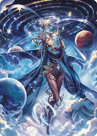 Omniscience Anime Art Card [Wilds of Eldraine Art Series] | The CG Realm