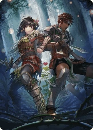Defense of the Heart Art Card [Wilds of Eldraine Art Series] | The CG Realm