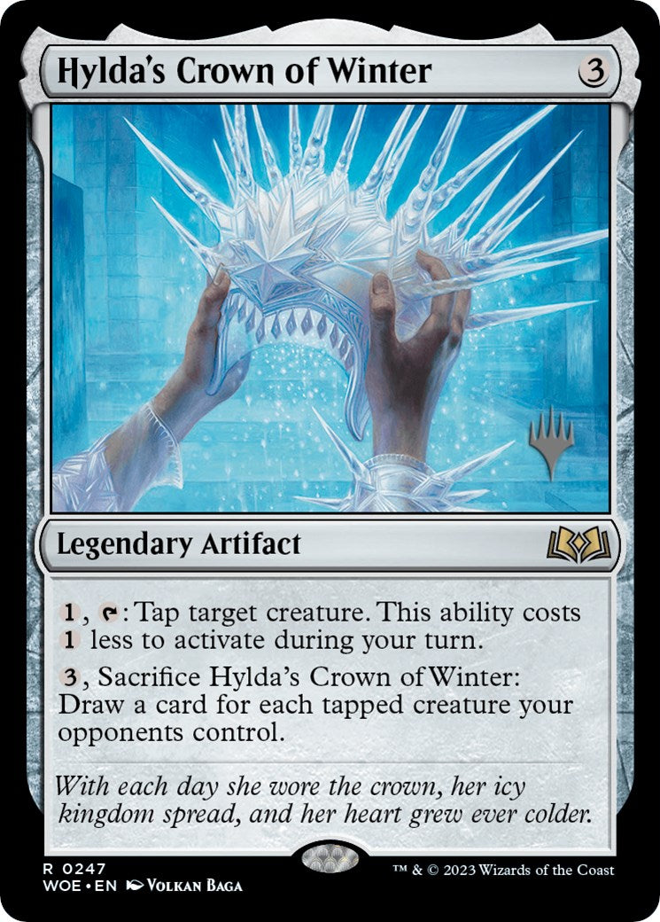 Hylda's Crown of Winter (Promo Pack) [Wilds of Eldraine Promos] | The CG Realm