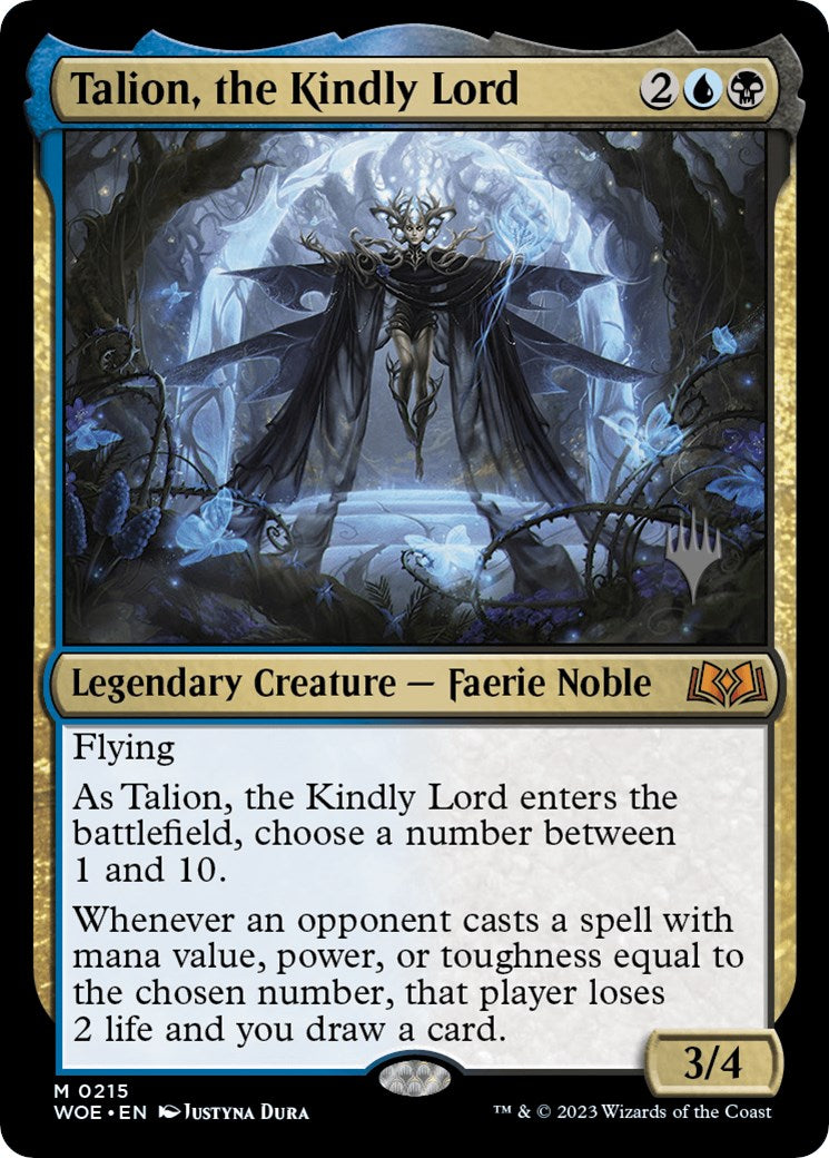 Talion, the Kindly Lord (Promo Pack) [Wilds of Eldraine Promos] | The CG Realm