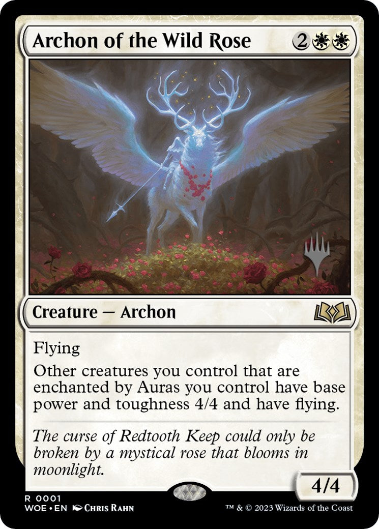 Archon of the Wild Rose (Promo Pack) [Wilds of Eldraine Promos] | The CG Realm