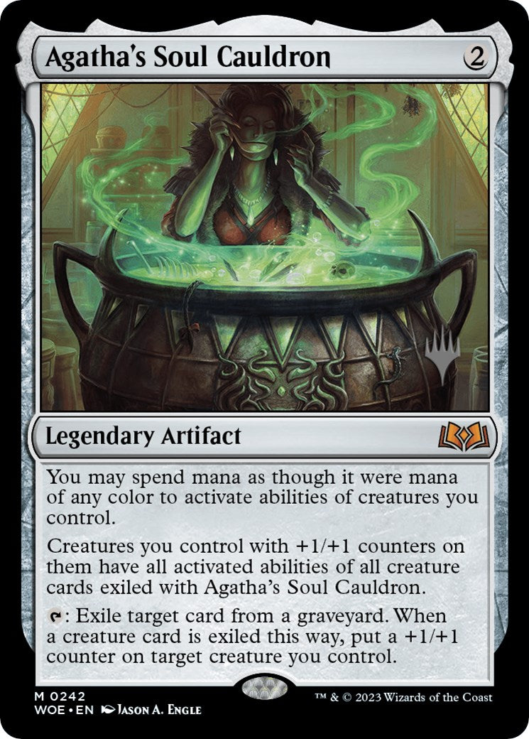 Agatha's Soul Cauldron (Promo Pack) [Wilds of Eldraine Promos] | The CG Realm