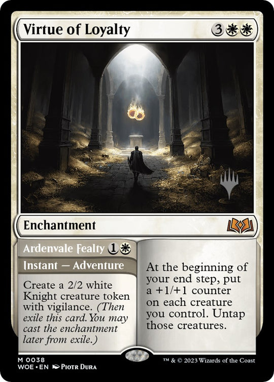 Virtue of Loyalty (PPWOE-038) - Wilds of Eldraine Promos
