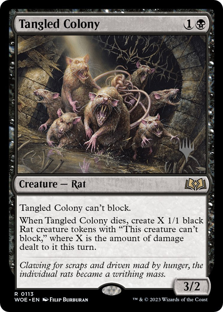 Tangled Colony (Promo Pack) [Wilds of Eldraine Promos] | The CG Realm