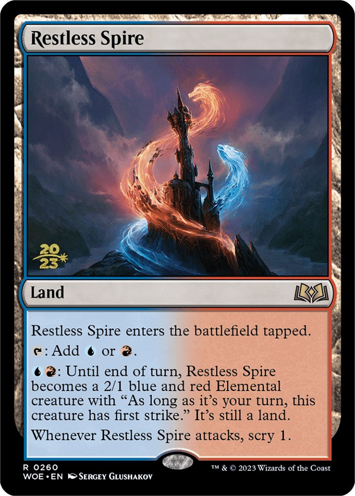 Restless Spire [Wilds of Eldraine Prerelease Promos] | The CG Realm
